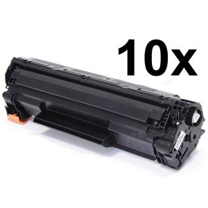 Toner Canon 737, CRG-737, desaťbalenie, čierna (black), alternatívny