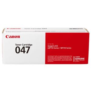 Toner Canon 047, CRG-047, čierna (black), originál