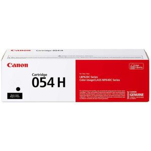 Toner Canon 054H BK, CRG-054H BK, 3028C002, čierna (black), originál