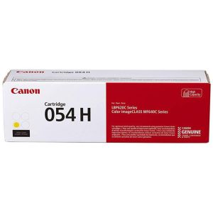 Toner Canon 054H Y, CRG-054H Y, 3025C002, žltá (yellow), originál