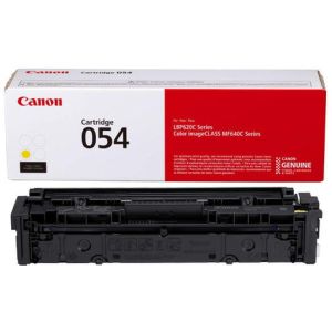 Toner Canon 054 Y, CRG-054 Y, 3021C002, žltá (yellow), originál