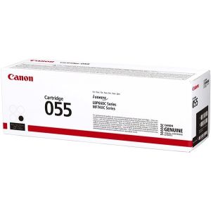 Toner Canon 055 BK, CRG-055 BK, 3016C002, čierna (black), originál