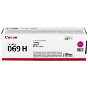 Toner Canon 069H M, CRG-069H M, 5096C002, purpurová (magenta), originál