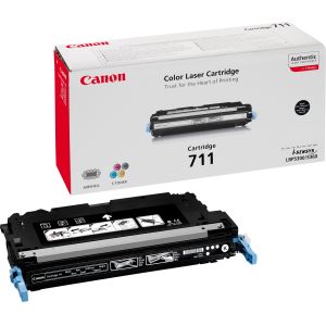 Toner Canon 711, CRG-711, čierna (black), originál