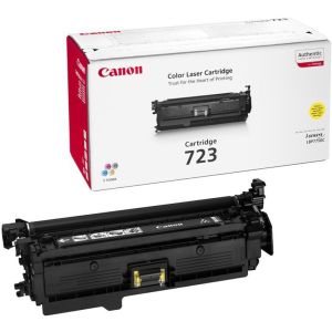 Toner Canon 723, CRG-723, žltá (yellow), originál