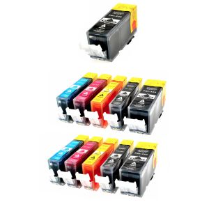 Cartridge 2 x Canon CLI-521 CMYK, PGI-520 + PGI-520 ZADARMO, multipack, alternatívny