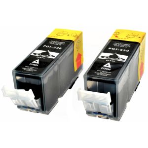 Cartridge Canon PGI-520PGBK, dvojbalenie, čierna (black), alternatívny