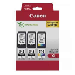 Cartridge Canon 2 x PG-545XL + CL-546XL, 8286B013, multipack, originál