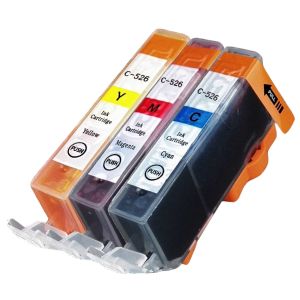 Cartridge Canon CLI-526, CMY, trojbalenie, multipack, alternatívny