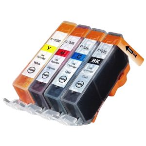 Cartridge Canon CLI-526, CMYK, štvorbalenie, multipack, alternatívny