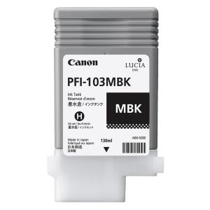 Cartridge Canon PFI-103MBK, matná čierna (matte black), originál