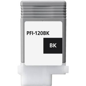 Cartridge Canon PFI-120BK, 2885C001, čierna (black), alternatívny