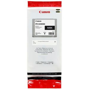 Cartridge Canon PFI-320MBK, 2889C001, matná čierna (matte black), originál