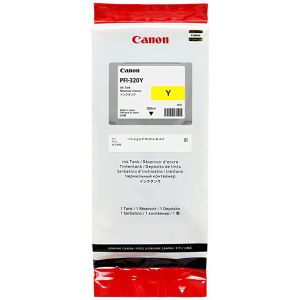 Cartridge Canon PFI-320Y, 2893C001, žltá (yellow), originál