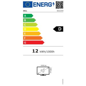 Dell/SE2225H/21,45"/VA/FHD/75Hz/5ms/Black/3RNBD 210-BNHK