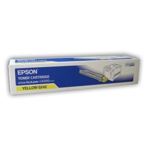 Toner Epson C13S050242 (C4200), žltá (yellow), originál