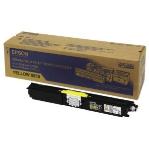 Toner Epson C13S050558 (C1600), žltá (yellow), originál