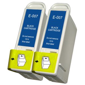 Cartridge Epson T007, dvojbalenie, čierna (black), alternatívny