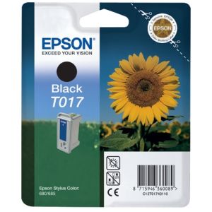 Cartridge Epson T017, čierna (black), originál