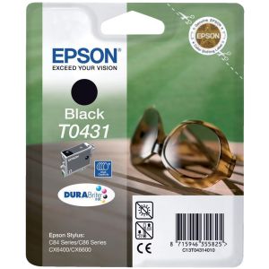 Cartridge Epson T0431, čierna (black), originál