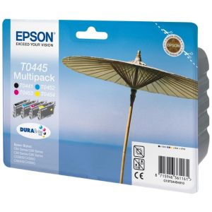 Cartridge Epson T0445, CMYK, štvorbalenie, multipack, originál