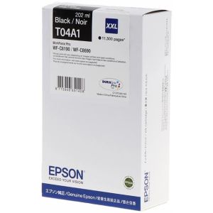 Cartridge Epson T04A1 XXL, C13T04A140, čierna (black), originál