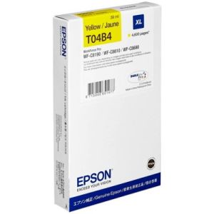 Cartridge Epson T04B4 XL, C13T04B440, žltá (yellow), originál