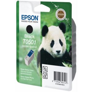 Cartridge Epson T0501, čierna (black), originál