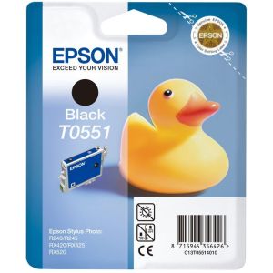 Cartridge Epson T0551, čierna (black), originál