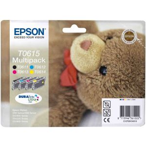 Cartridge Epson T0615, CMYK, štvorbalenie, multipack, originál