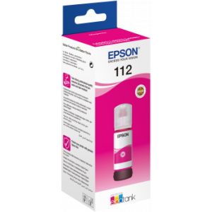 Cartridge Epson 112, T06C3, C13T06C34A, purpurová (magenta), originál