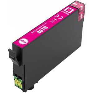 Cartridge Epson 407, T07U3, C13T07U340, purpurová (magenta), alternatívny