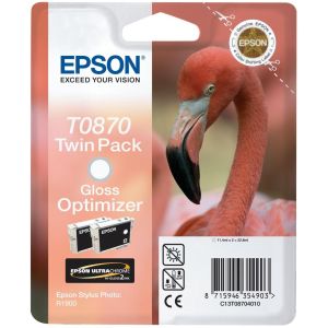 Cartridge Epson T0870, dvojbalenie, optimalizátor farieb (color optimalizer), originál