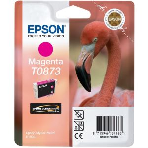 Cartridge Epson T0873, purpurová (magenta), originál