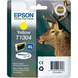 Cartridge Epson T1304, C13T13044012, žltá (yellow), originál