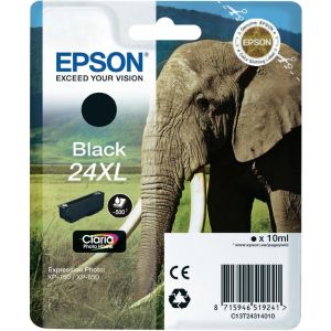 Cartridge Epson T2431 (24XL), C13T24314012, čierna (black), originál