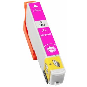 Cartridge Epson T2433 (24XL), C13T24334012, purpurová (magenta), alternatívny