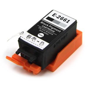 Cartridge Epson 266, T2661, čierna (black), alternatívny