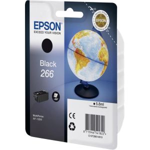 Cartridge Epson 266, T2661, čierna (black), originál