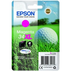 Cartridge Epson T3473 (34XL), purpurová (magenta), originál