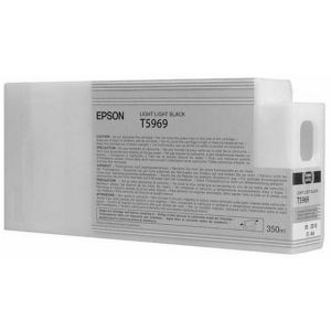 Cartridge Epson T5969, svetlá čierna (light black), originál