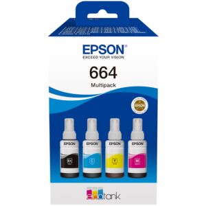 Cartridge Epson T6646, C13T66464A, CMYK, multipack, originál