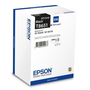 Cartridge Epson T8651, čierna (black), originál