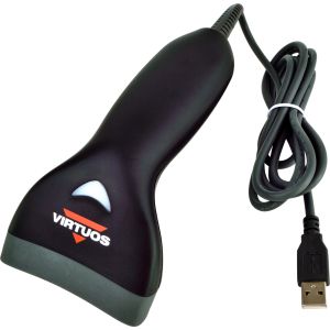 CCD čítačka Virtuos HT-10,USB(kláves.RS-232emulácia) čierna EH02G0001