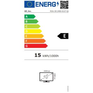 HP/P22v G5/21,45"/VA/FHD/75Hz/5ms/Black/1R 64V81AA#ABB