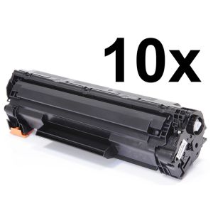 Toner 10 x HP CE285A (85A), desaťbalenie, čierna (black), alternatívny