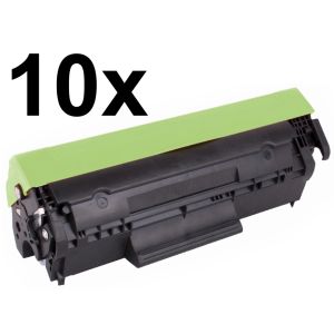 Toner 10 x HP CF283A (83A), desaťbalenie, čierna (black), alternatívny