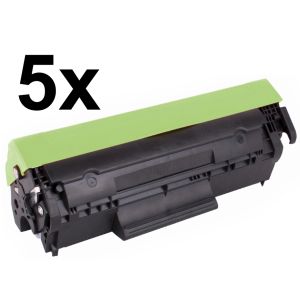 Toner 5 x HP CF283A (83A), päťbalenie, čierna (black), alternatívny