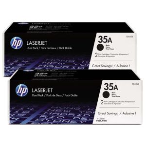 Toner HP CB435AD (35A), dvojbalenie, čierna (black), originál