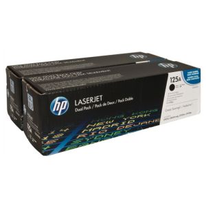 Toner HP CB540AD (125A), dvojbalenie, čierna (black), originál